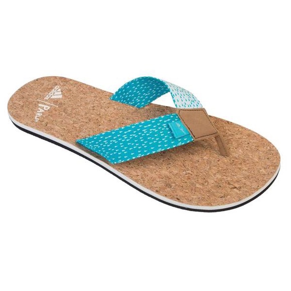 adidas parley flip flops